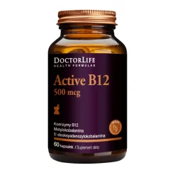 DoctorLife Active B12 500 µg, kapsułki, 60 szt.