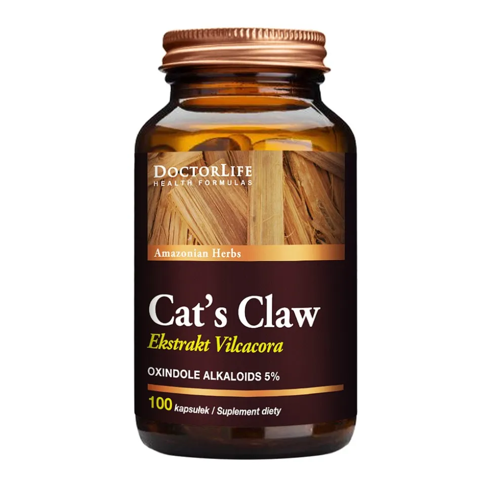DoctorLife Cat's Claw Extract, kapsułki, 100 szt.