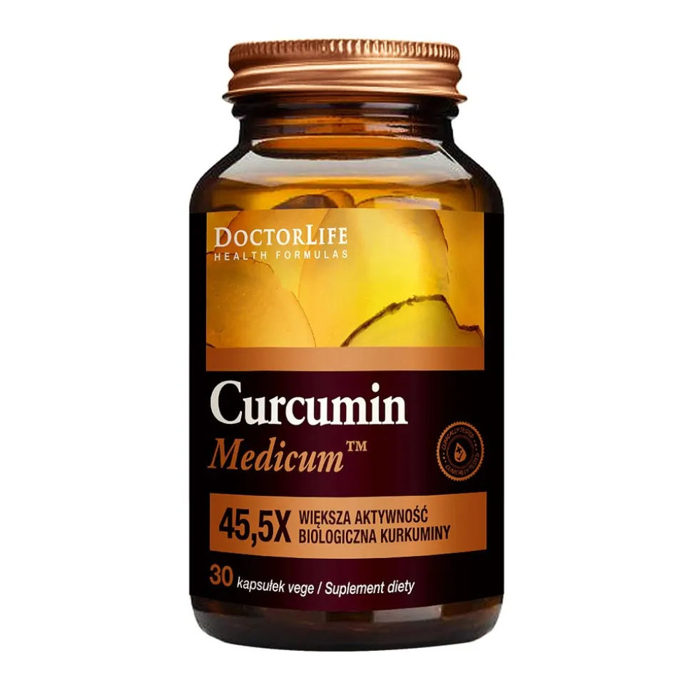 DoctorLife Curcumin, kapsułki, 30 szt.