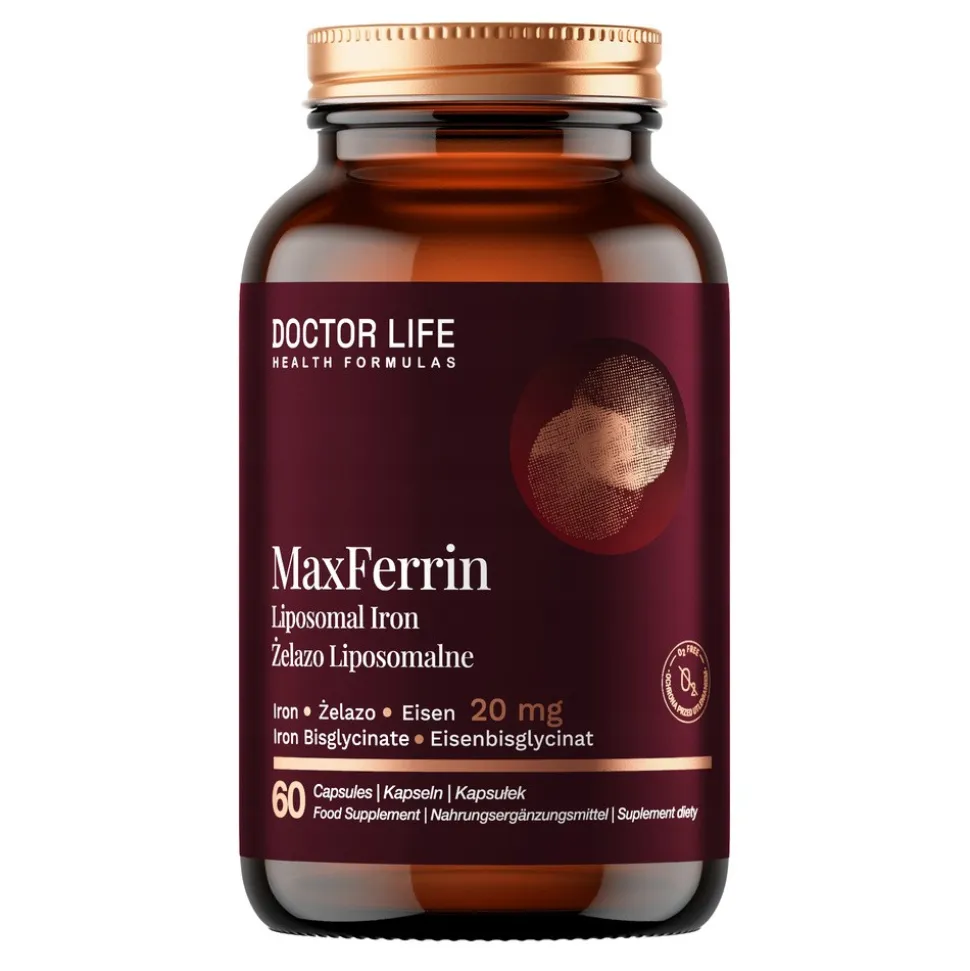 Doctor Life MaxFerrin, 20 mg, kapsułki, 60 szt.