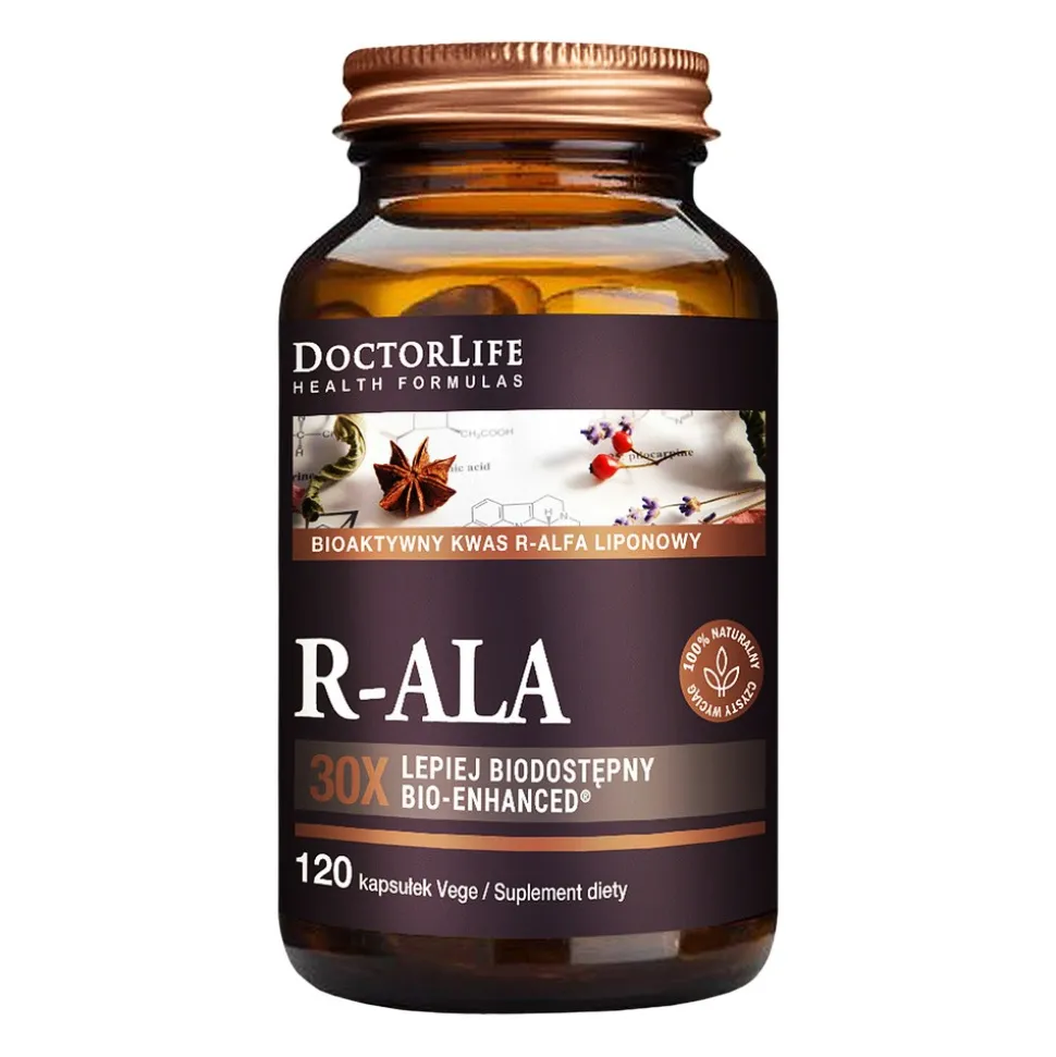 DoctorLife R-ALA, kapsułki, 120 szt.
