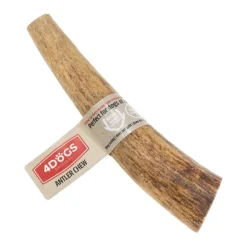 4Dogs Original, poroże jelenia dla psa gryzak, hard L, pies 15-25 kg, 1 szt.