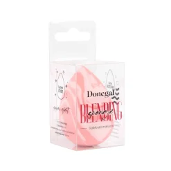 Donegal Blending Sponge, gąbka do makijażu, marmurek różowy, 1 szt.