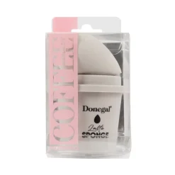Donegal Latte Sponge, gąbka do makijażu + etui, 1 szt.
