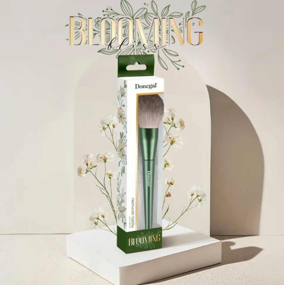 Donegal, pędzel do pudru, Blooming Bliss, 1 szt.