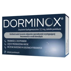 Dorminox, 12,5 mg, tabletki powlekane, 7 szt.