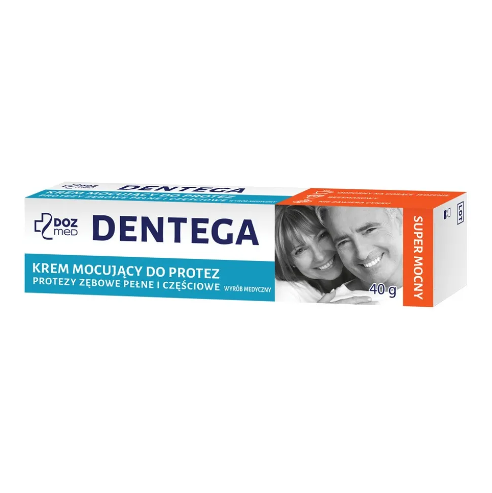 DOZ Med Dentega, krem mocujący do protez, 40 g
