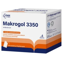 DOZ Med Makrogol 3350, proszek do przygotowania zawiesiny doustnej, 5 g x 30 saszetek
