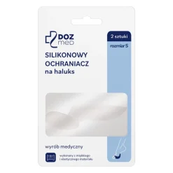 DOZ Med, silikonowy ochraniacz na haluks, rozmiar S, 2 szt.
