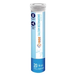 DOZ PRODUCT Calcium Bezsmakowe, tabletki musujące, 20 szt.