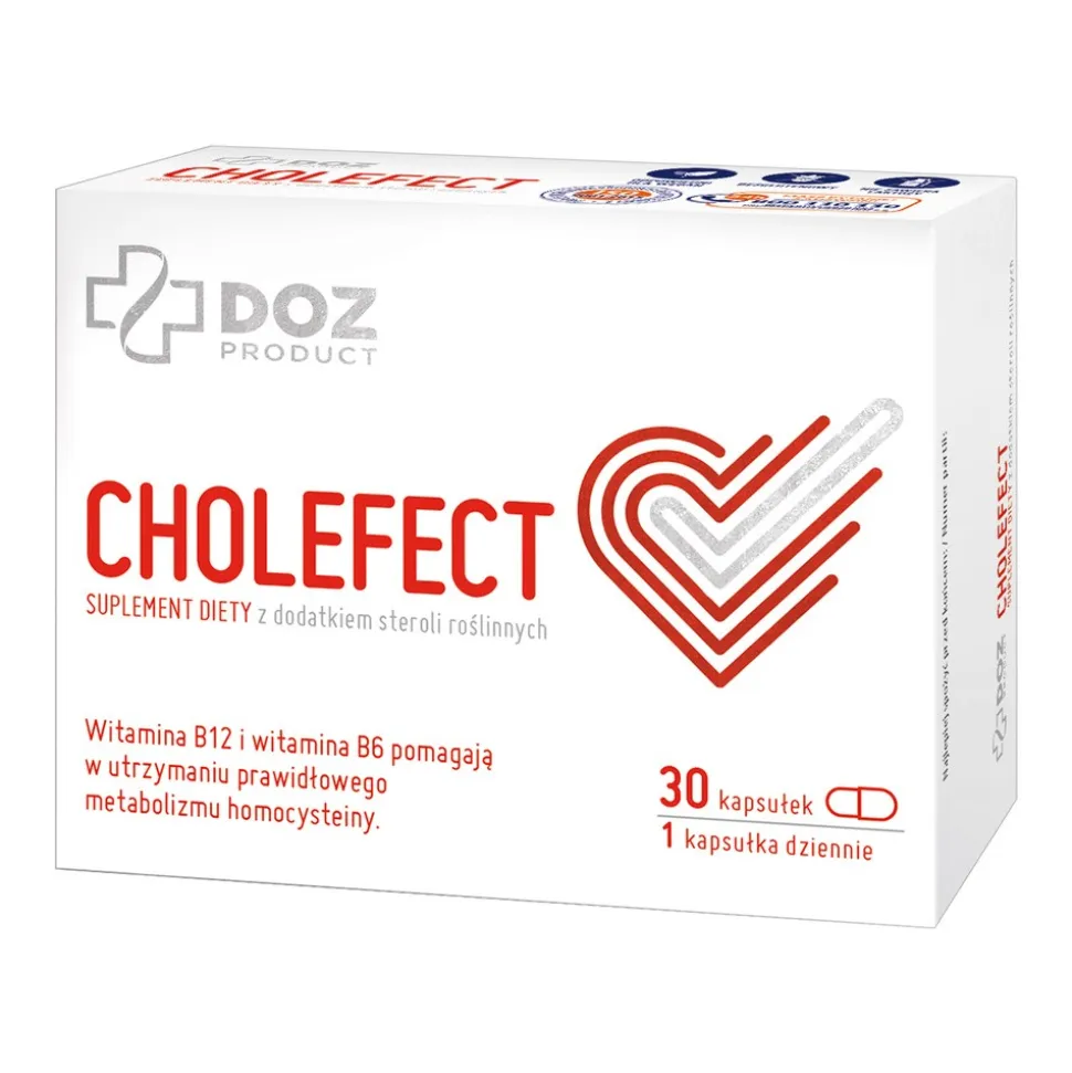 DOZ Product Cholefect, kapsułki, 30 szt.