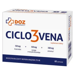 DOZ PRODUCT Ciclo3vena, kapsułki, 60 szt.