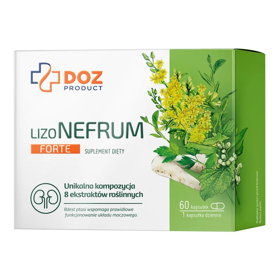 DOZ Product LizoNefrum Forte, kapsułki, 60 szt.