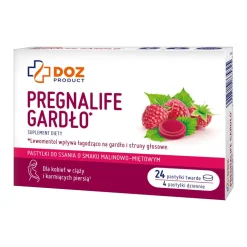 DOZ Product Pregnalife Gardło, pastylki twarde, 24 szt.