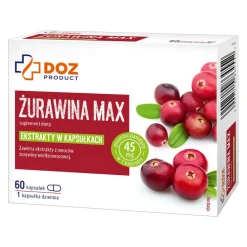 DOZ Product Żurawina Max, kapsułki, 60 szt.