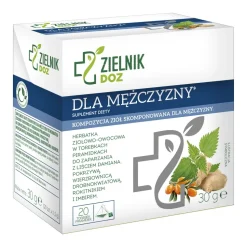 DOZ Zielnik Dla mężczyzn, herbatka ziołowo-owocowa, saszetki, 1,5 g x 20 szt.