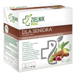 DOZ Zielnik Dla Seniora, herbatka ziołowo-owocowa, saszetki, 2 g x 20 szt.