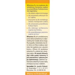 Dr Jacob's Medical, Witamina Słońca D3, krople, 20 ml