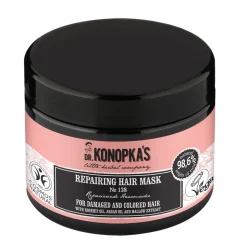 Dr.Konopka's Nº138, maska regenerująca do włosów zniszczonych i farbowanych, 300 ml