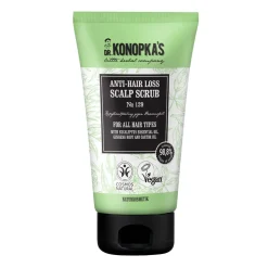 Dr.Konopka's, peeling do skóry głowy przeciw wypadaniu włosów do wszystkich rodzajów włosów, 150 ml