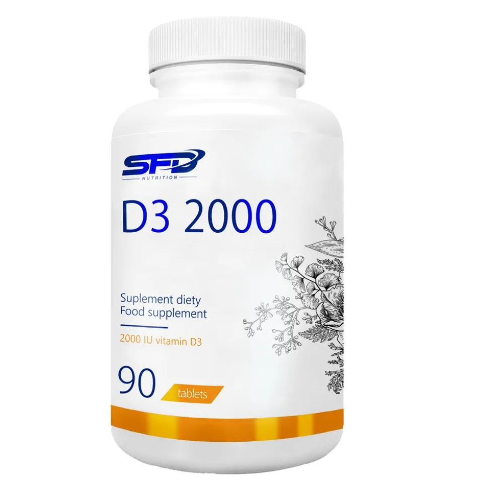 D3 2000, tabletki, 90 szt.