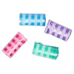 Duvoplus Poo Bags, woreczki na psie odchody, paski, 4 x 20 szt.