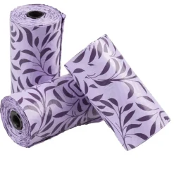 Duvoplus Poopidog Spice Lavender, woreczki na psie odchody, zapach lawendowy, 4 x 15 szt.