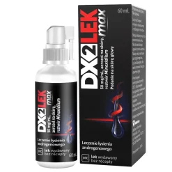 DX2LEK max, 50 mg/ml, aerozol na skórę, 60 ml