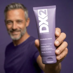 DX2, szampon nawilżająco-tonujący do włosów siwych, 150 ml