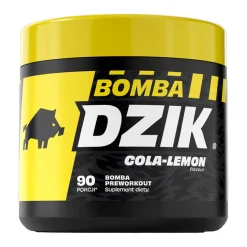 Dzik Bomba Preworkout Cola-Lemon, proszek, smak cola-cytryna, 300 g