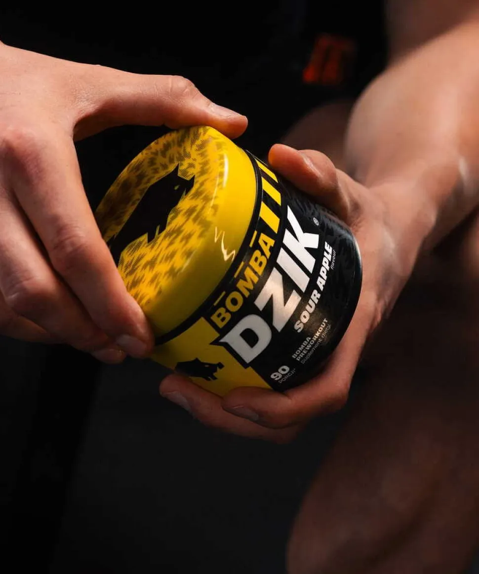 Dzik Bomba Preworkout Mango, proszek, smak mango, 300 g