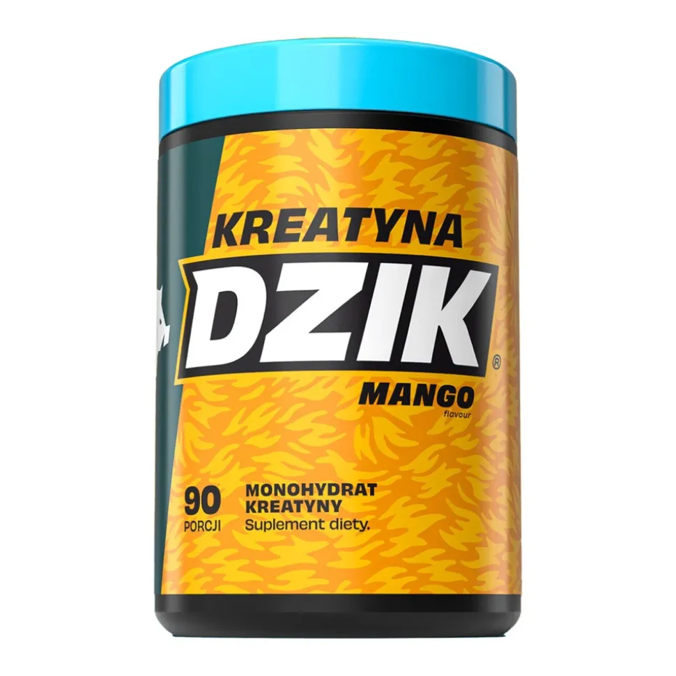 Dzik Kreatyna Mango, proszek, smak mango, 369 g