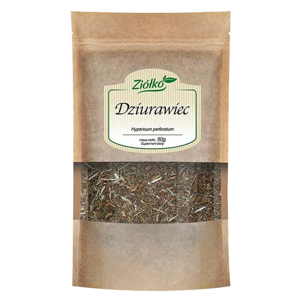 Dziurawiec, suszone zioła, 50 g