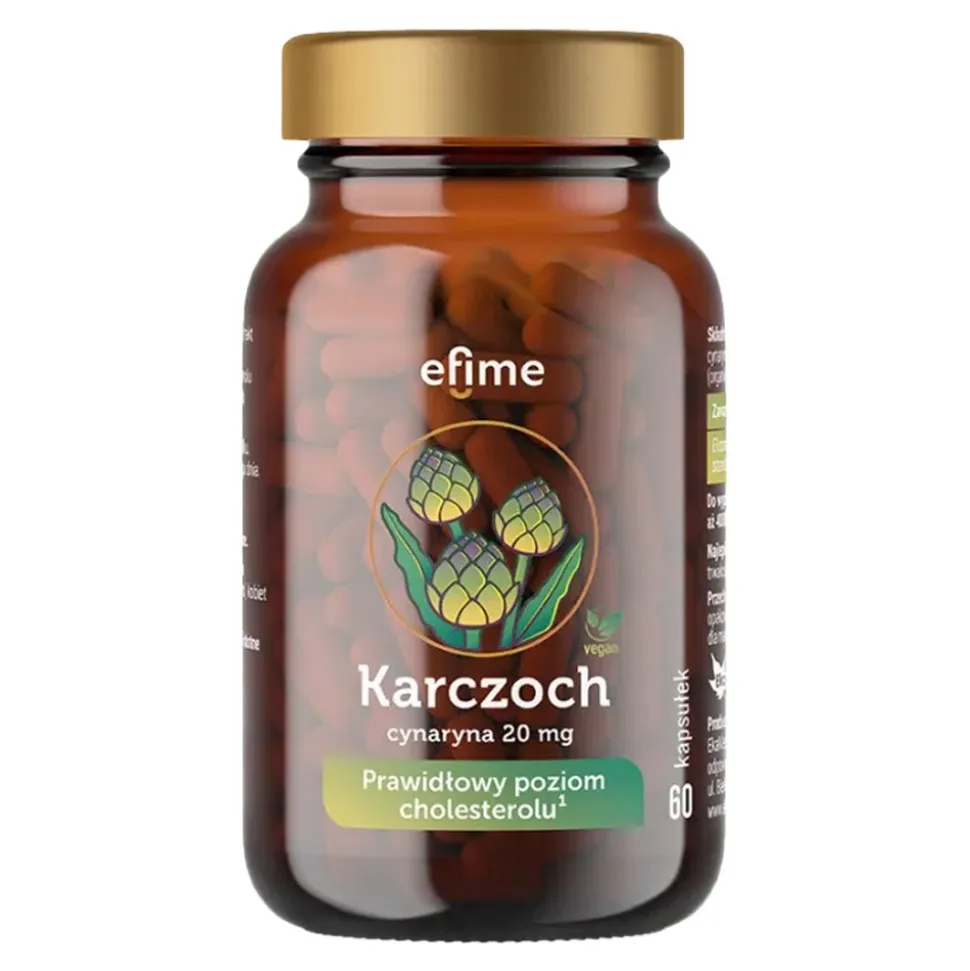 Efime, Karczoch, kapsułki, 60 szt.