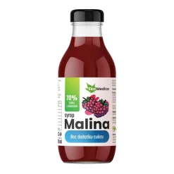 EkaMedica Syrop Malina Bez Dodatku Cukru, syrop, 300 ml