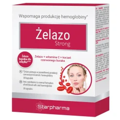 Żelazo Strong, kapsułki, 30 szt.