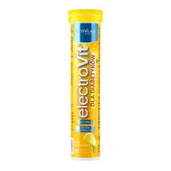 ElectroVit dla Diabetyków, tabletki musujące, smak cytrynowy, bez cukru, 20 szt.