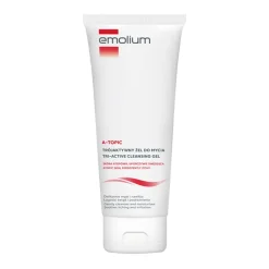 Emolium A-Topic, kojący żel do mycia trójaktywny, 200 ml