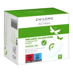 Enilome Healthy Beauty Intima, wkładki klasyczne, normal, 60 szt.