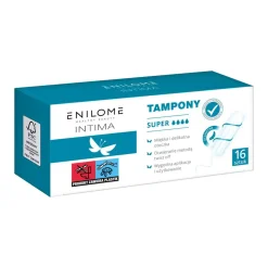 Enilome Healthy Beauty Intima, tampony, super, 16 szt.