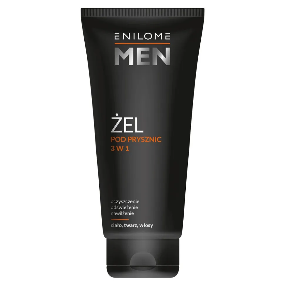 Enilome Men, żel pod prysznic 3w1, 200 ml