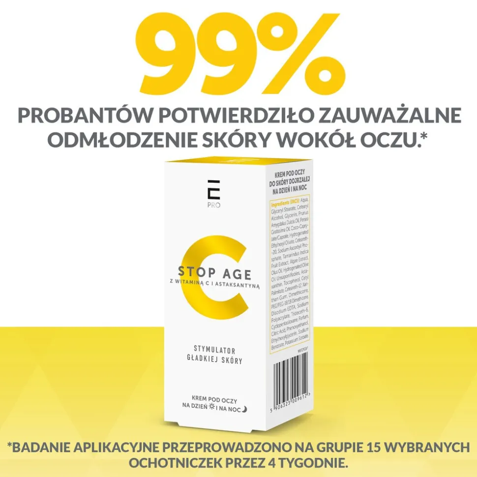 Enilome Pro Stop Age, krem pod oczy, 15 ml