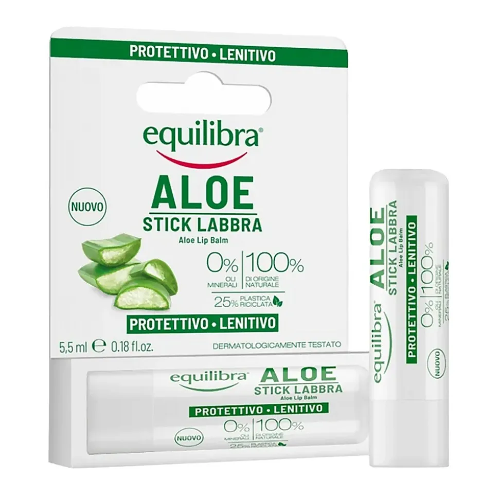 Equilibra, sztyft aloesowy do ust, 5,5 ml