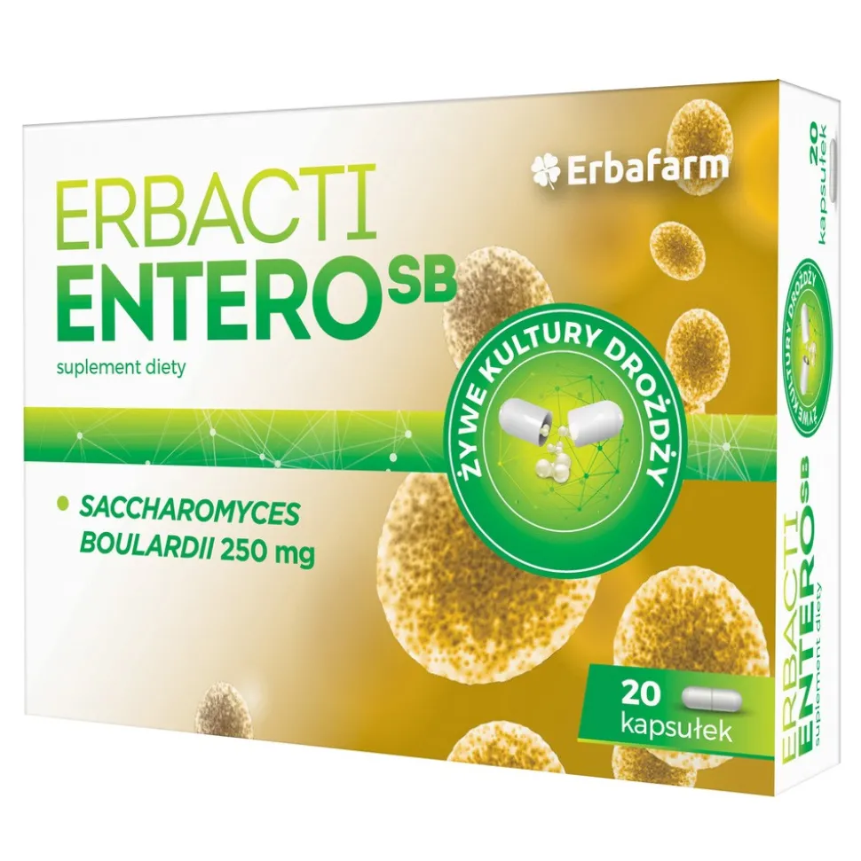 Erbacti Entero SB, kapsułki, 20 szt.
