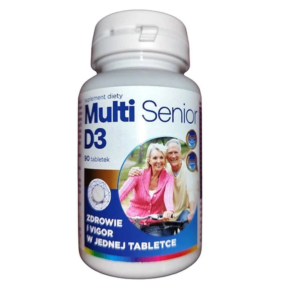 Erbafarm Multi Senior D3, tabletki, 90 szt.