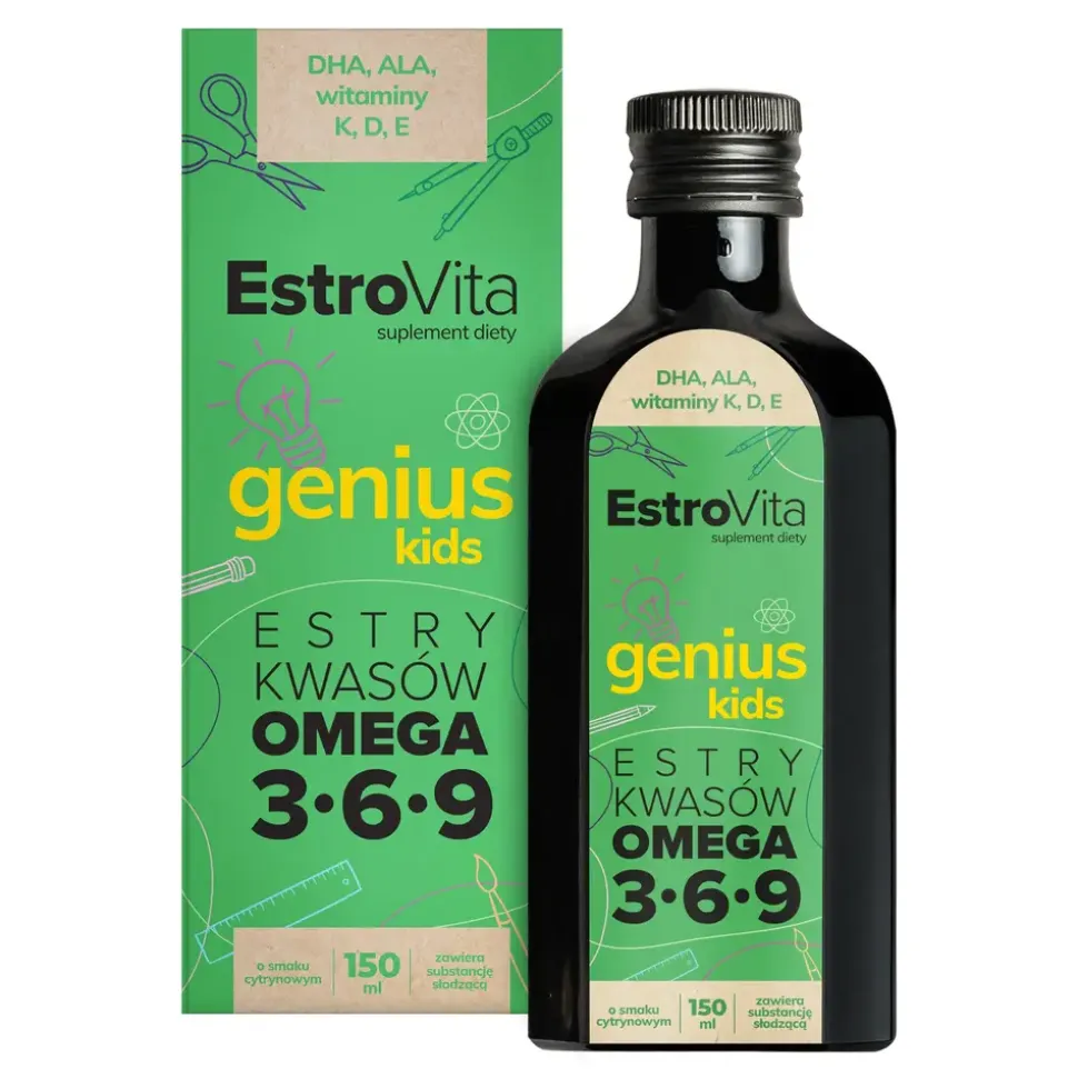 EstroVita Genius Kids, olej, 150 ml