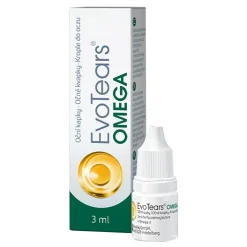 EvoTears Omega, krople do oczu, 3 ml