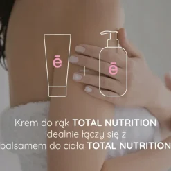 Evree Total Nutrition, odżywczy krem do rąk dla skóry suchej i wrażliwej, 75 ml
