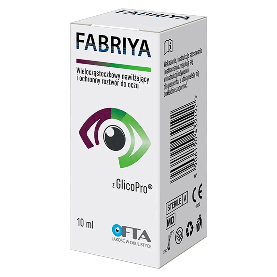 Fabriya, krople do oczu, 10 ml