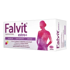Falvit estro +, tabletki powlekane, 60 szt.